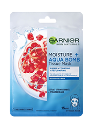 Garnier Skin Naturals Tissue Mask Moisture + Aqua Bomb Maska za lice